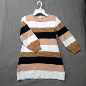 H&M Kid's Striped Knit Sweater Dress